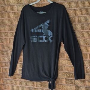 Majestic Black Crew Neck Shirt